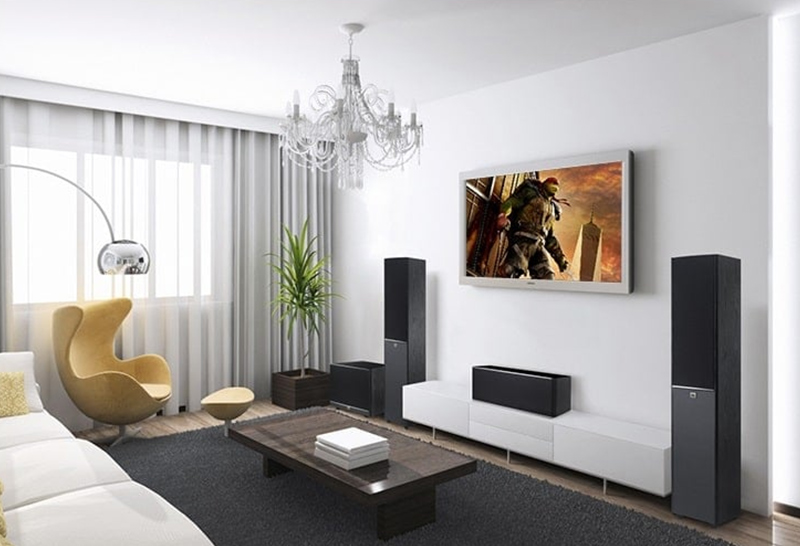 Dàn loa cũng là một món đồ nội thất