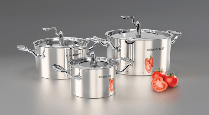 Bộ nồi cao cấp mang đến trải nghiệm nấu ăn chuyên nghiệp