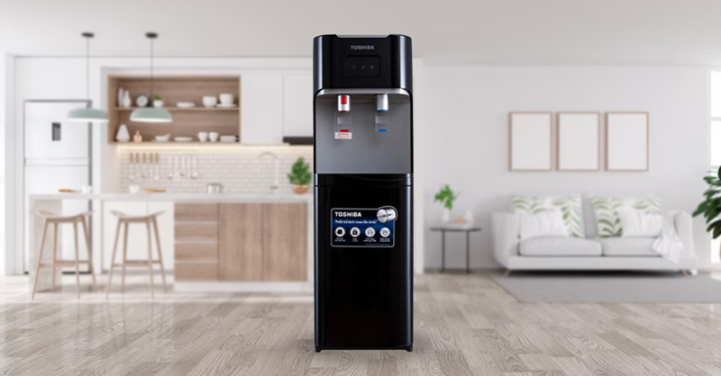 Cây nước nóng lạnh Toshiba có chế độ ECO tiết kiệm điện năng