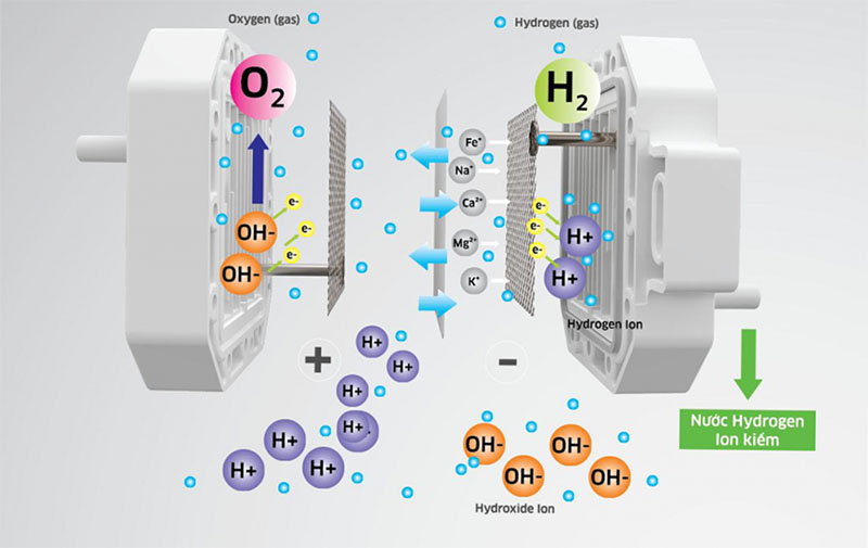 Công nghệ điện phân tạo nước hydrogen