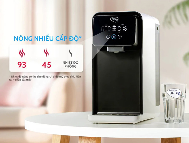 Công nghệ Smart Hot - Nước nóng nhiều cấp độ 