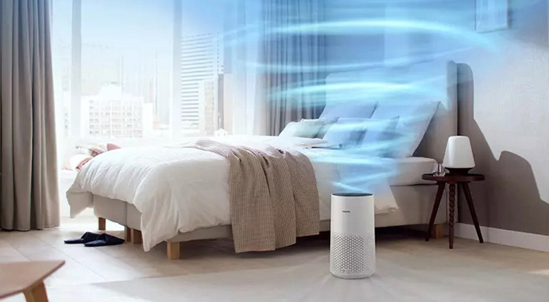 Lưu ý khi sử dụng máy lọc không khí trong phòng ngủ 