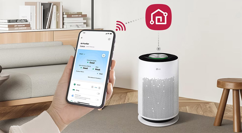 LG Puricare 360 Hit AS60GHWG0 trang bị đa dạng tính năng