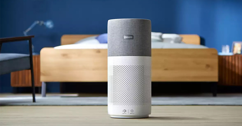 Máy lọc không khí không phù hợp cho không gian mở