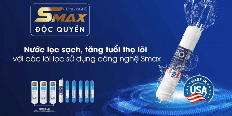 Máy lọc nước Karofi loại bỏ tới 99.99% tạp chất