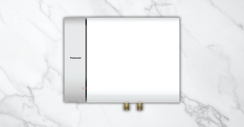 Máy Nước Nóng Gián Tiếp Panasonic DH-15HBMVW 15 lít 2.5KW có thiết kế đơn giản