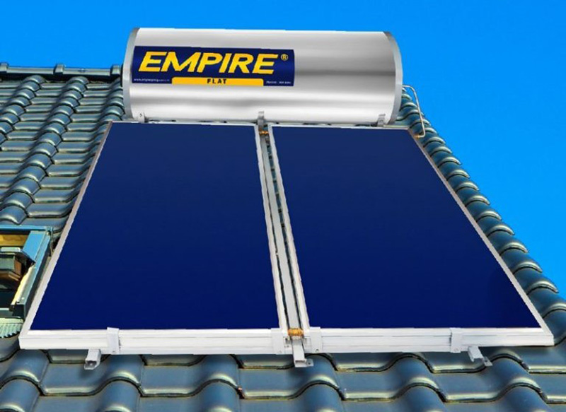 Máy nước nóng năng lượng mặt trời tấm phẳng tăng tính thẩm mỹ và độ bền cao