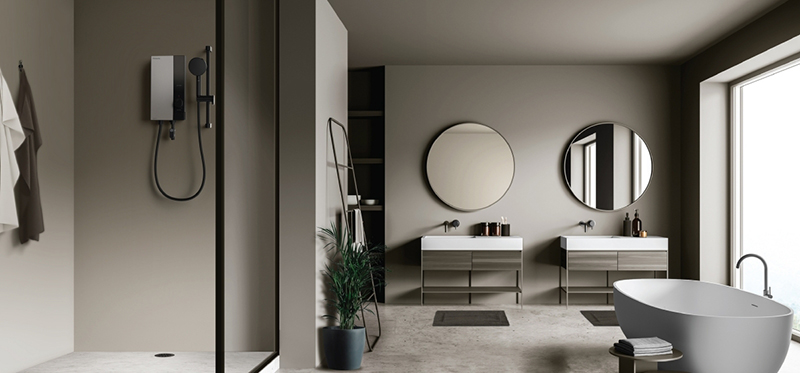 Máy Nước Nóng Trực Tiếp Panasonic DH-4UP1VS mang đến vẻ ngoài sang trọng và tinh tế