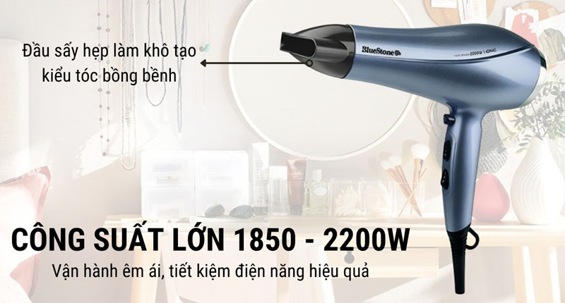 Máy sấy tóc Bluestone HDB-1863