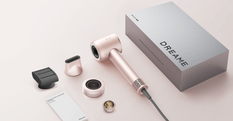 Máy sấy tóc Deerma thiết kế gọn nhẹ, tiện dụng