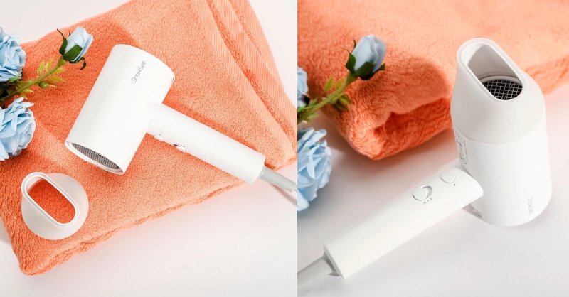 Máy sấy tóc Showsee thiết kế nhỏ gọn, di động