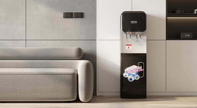 Kết nối cây nước nóng lạnh với ổ cắm riêng