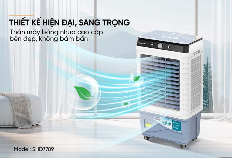 Thiết kế hiện đại, phù hợp với nhiều không gian