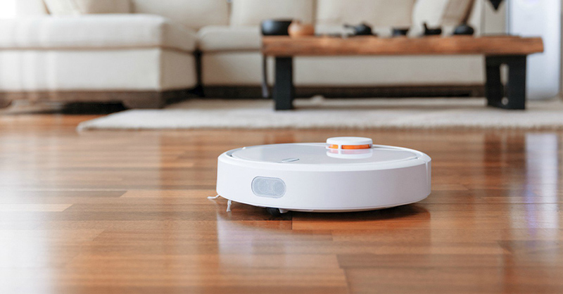 Robot hút bụi có thiết kế nhỏ gọn, linh hoạt 
