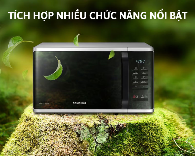  Samsung MS23K3513ASV tích hợp nhiều chức năng nổi bật