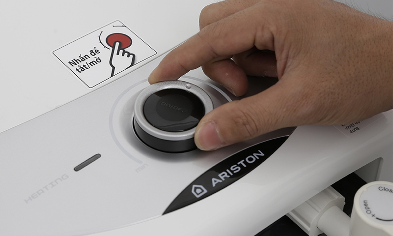 Điều chỉnh nhiệt độ của máy nước nóng gián tiếp Ariston