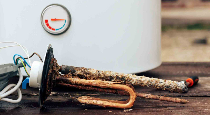 Nguyên nhân thanh nhiệt của máy nước nóng bị đóng cặn 