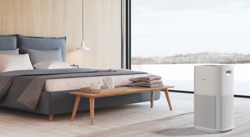 Máy lọc không khí trang bị nhiều tiện ích 