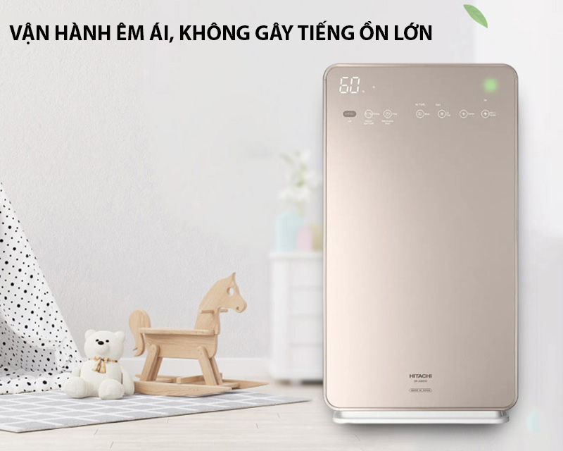 Vận hành êm ái không gây ảnh hưởng đến giấc ngủ