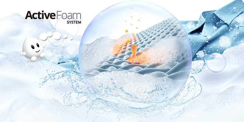 Hệ thống Active Foam tạo bọt siêu mịn