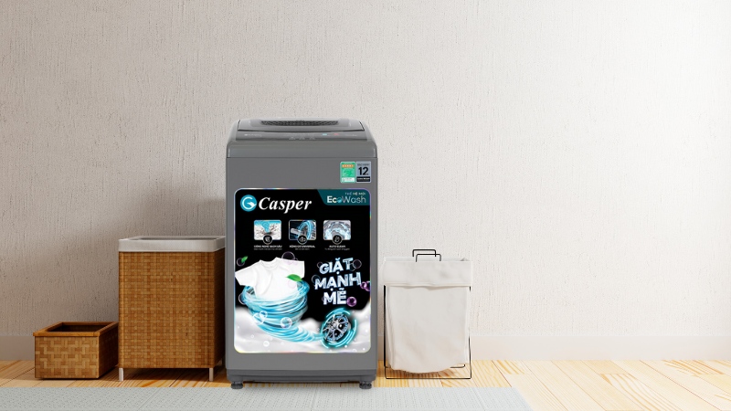 Máy Giặt Casper 7.5 Kg WT-75NG1 - Lựa chọn nổi bật trong phân khúc giá 4 triệu