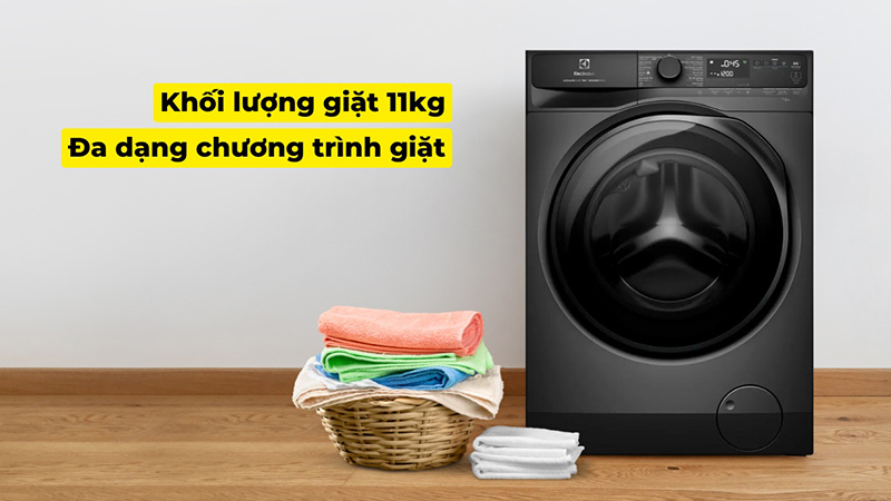 Máy Giặt Electrolux EWF1143R7SC khối lượng giặt 11 kg