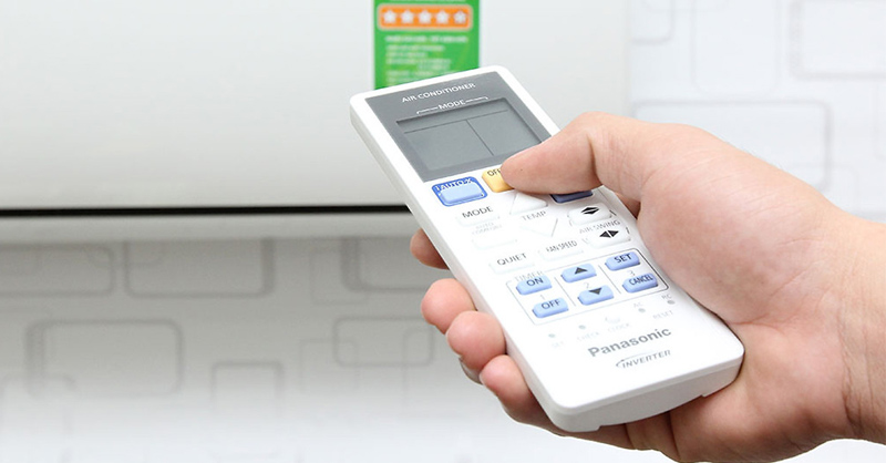 Bật/tắt máy lạnh Panasonic
