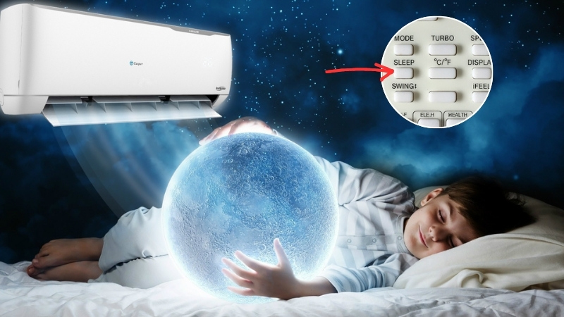 Chế độ Sleep mang lại không gian thoải mái cho người dùng trọn giấc
