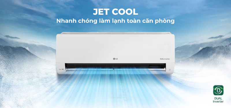 Công nghệ Jet Cool hỗ trợ thiết bị làm lạnh nhanh chóng