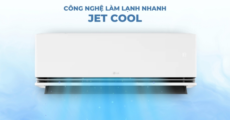 Công nghệ Jet Cool trên máy lạnh LG