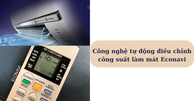 Công nghệ tự động điều chỉnh công suất làm mát Econavi