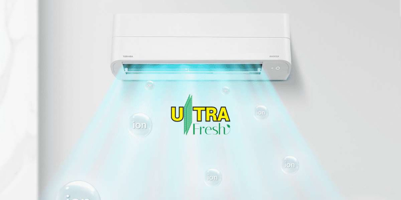 Công nghệ Ultra fresh filter giúp không gian phòng luôn trong lành, sạch khuẩn