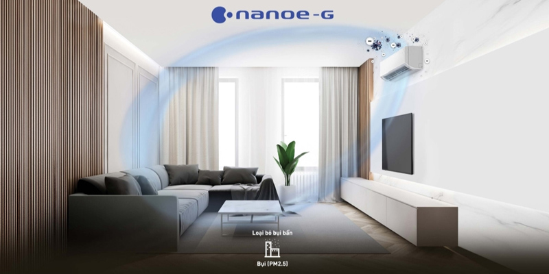 Chọn Máy Lạnh Panasonic Inverter 1 HP CU/CS-PU9AKH-8 cho phòng ngủ