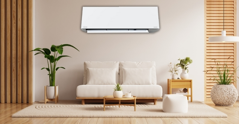 Máy lạnh Toshiba RAS-H18E2KCVG-V hiện đại và trang nhã