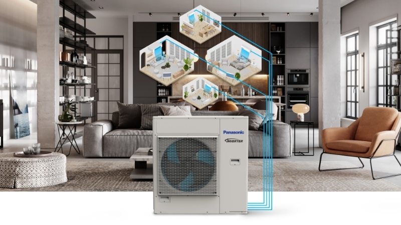 Máy lạnh Multi Inverter sẽ tiêu hao ít điện năng hơn so với dòng máy thông thường
