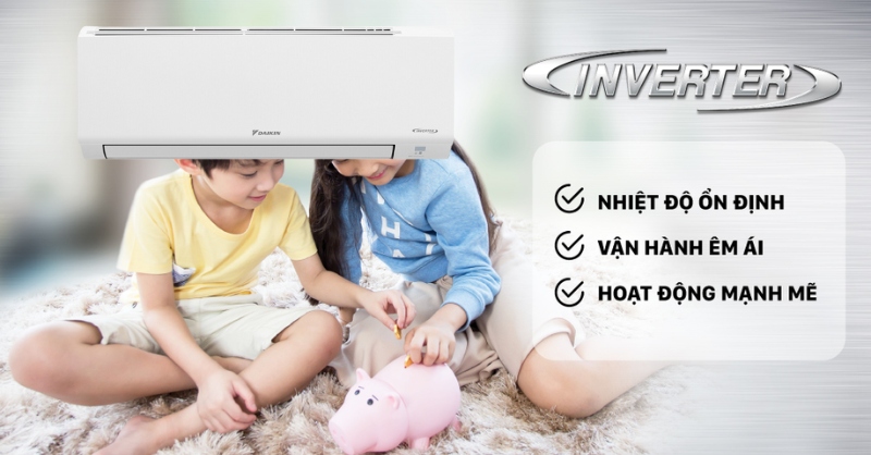 Sử dụng máy lạnh Daikin có Inverter