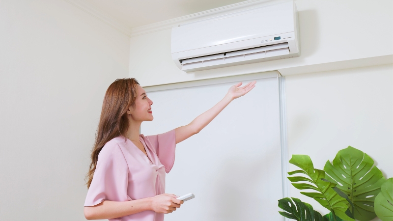 Sử dụng máy lạnh để thoải mái, thư giãn trong mùa nóng