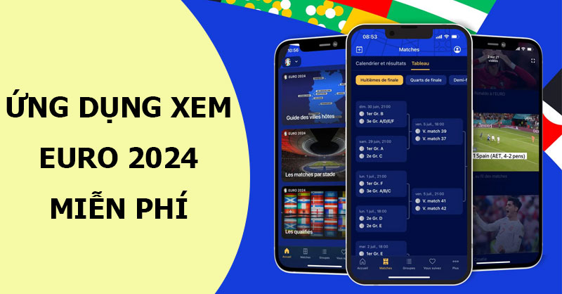 Ứng dụng xem Euro 2024 miễn phí