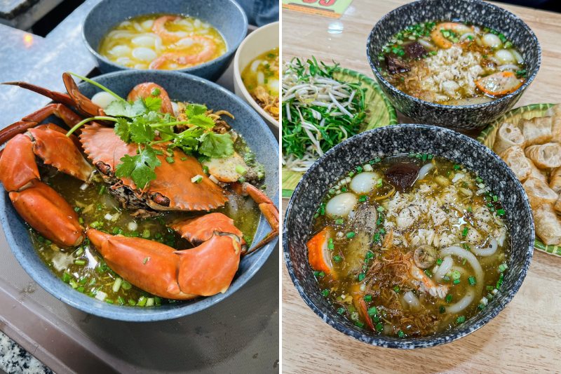 Bánh canh cua chính gốc Cà Mau tại Sài Gòn