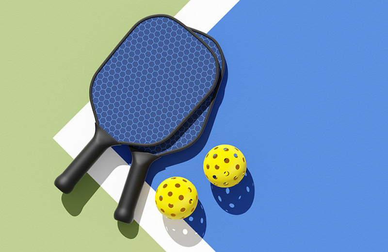 Bóng Pickleball có nhiều kích thước, cấu tạo khác nhau