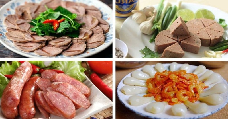 Các món đãi khách ngày Tết