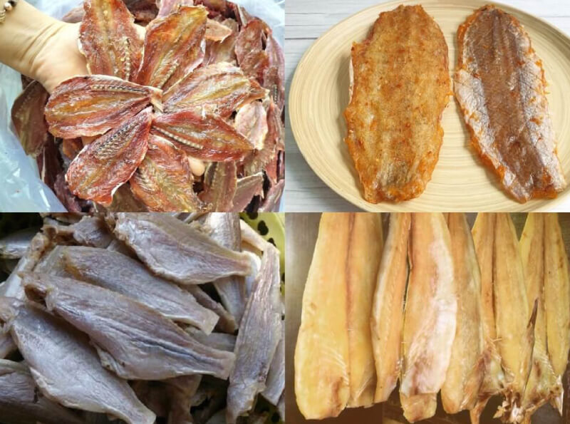 Cá khô mặn nhẹ