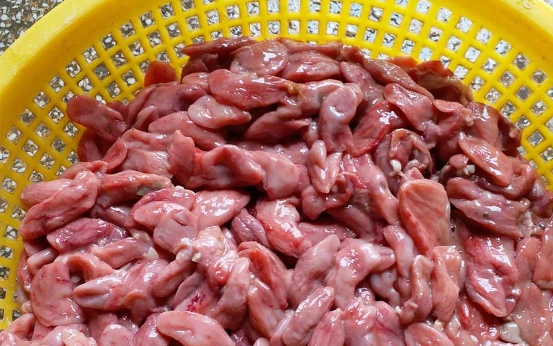 Bao tử cá basa sống