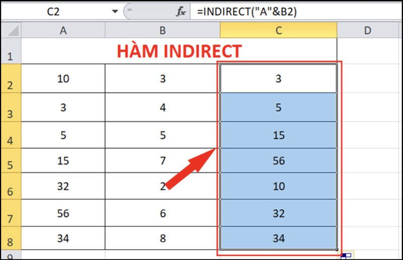 Kéo để sao chép công thức