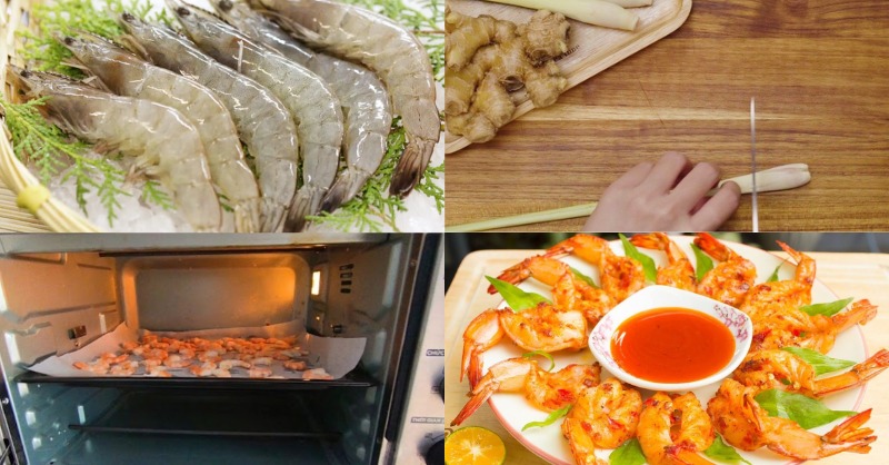 Cách làm tôm khô bằng lò nướng tại nhà