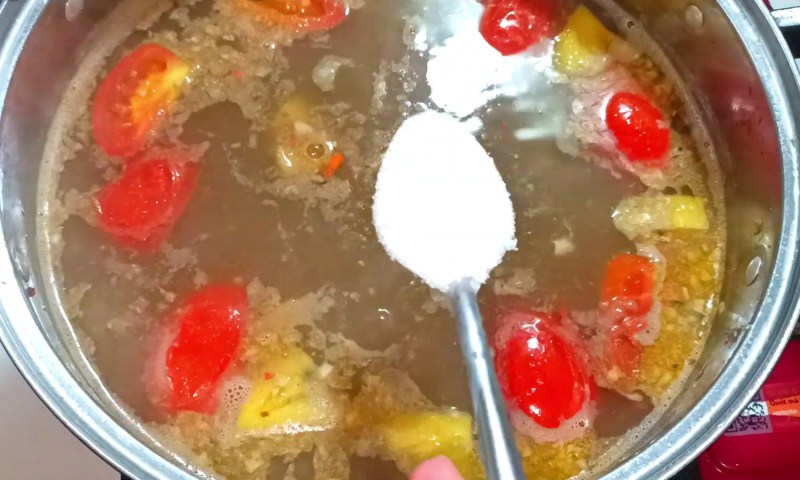 Nêm hỗn hợp gia vị cho nồi nước canh chua