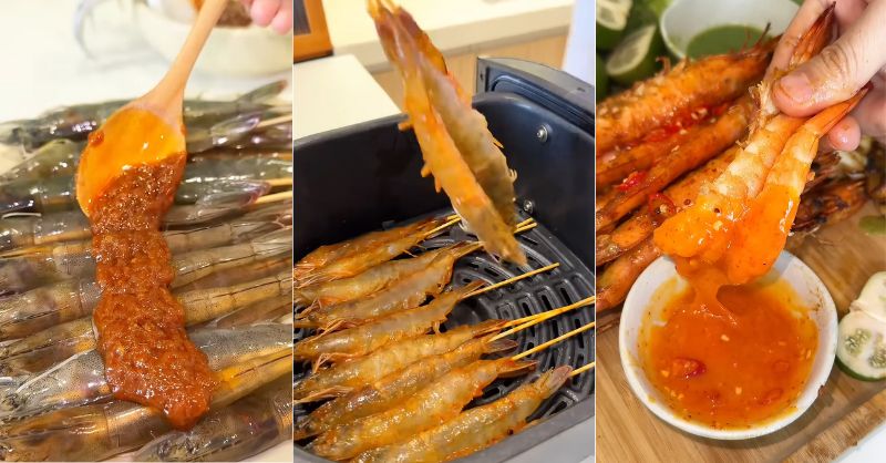 Tôm nướng muối ớt