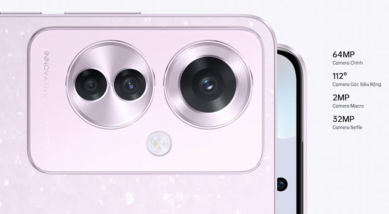 Camera của OPPO Reno11 F 5G