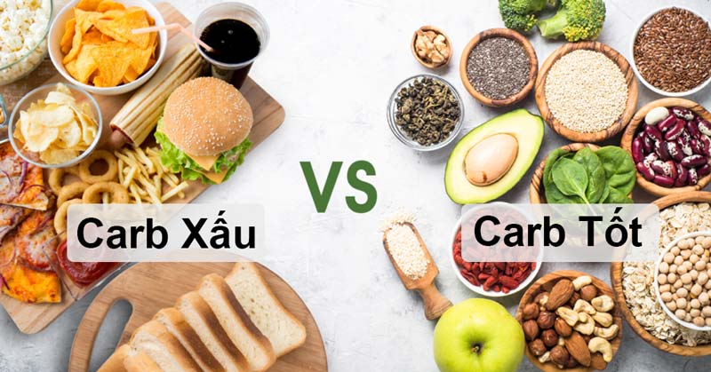 Carbohydrate tinh chế không tốt cho việc giảm cân