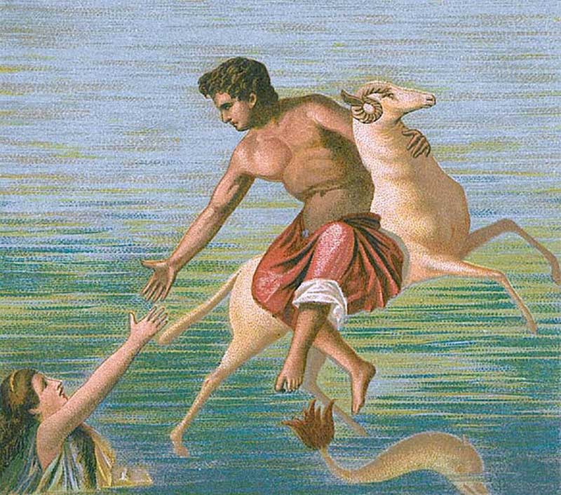 Câu chuyện Cừu Arius cứu Phrixus và Helle